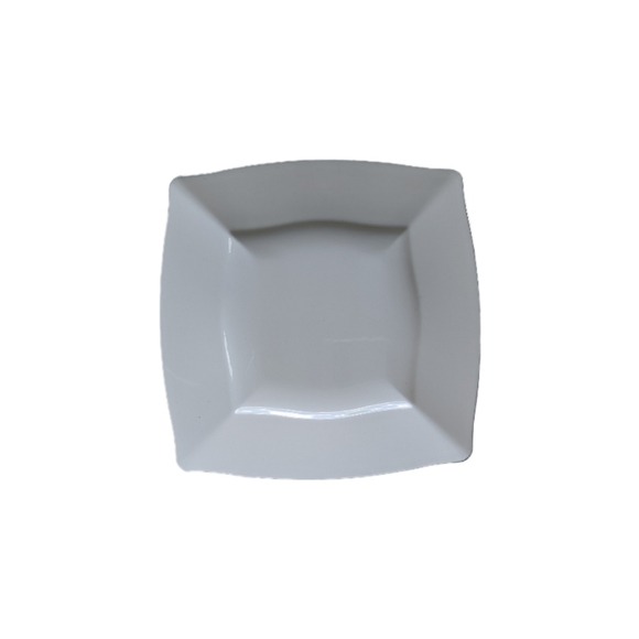 36 (6 pkg of 6) Fancy Plastic Plates with Silver Edges. - Picture 1 of 3